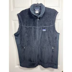 Patagonia Fleece Polartec Thermal Vest Black Men’s Large